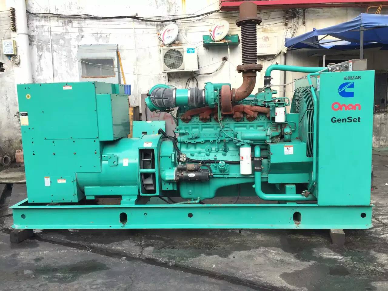 阳春租赁发电机-柴油发电机不正常冒烟的原因